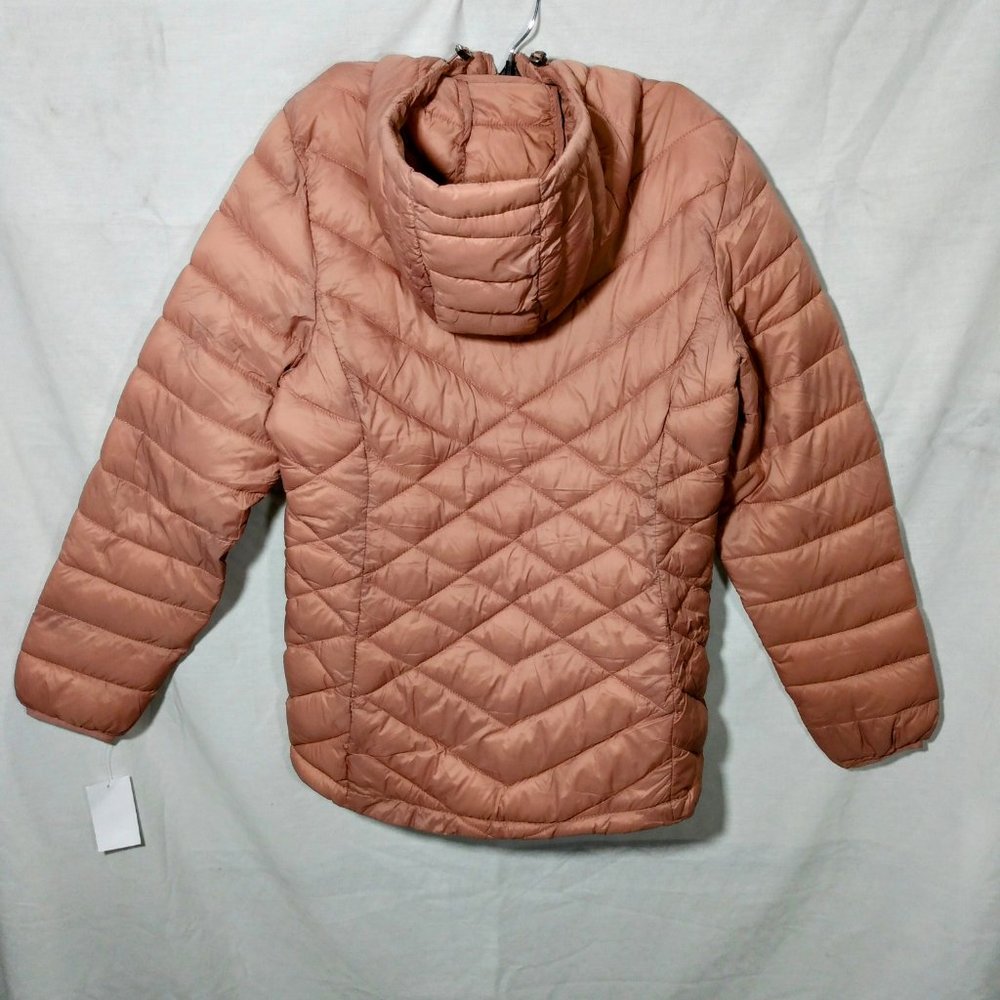 ZeroXposur Brooke Packable Puffer Jacket-Rose-Clay-Medium-New with Tags