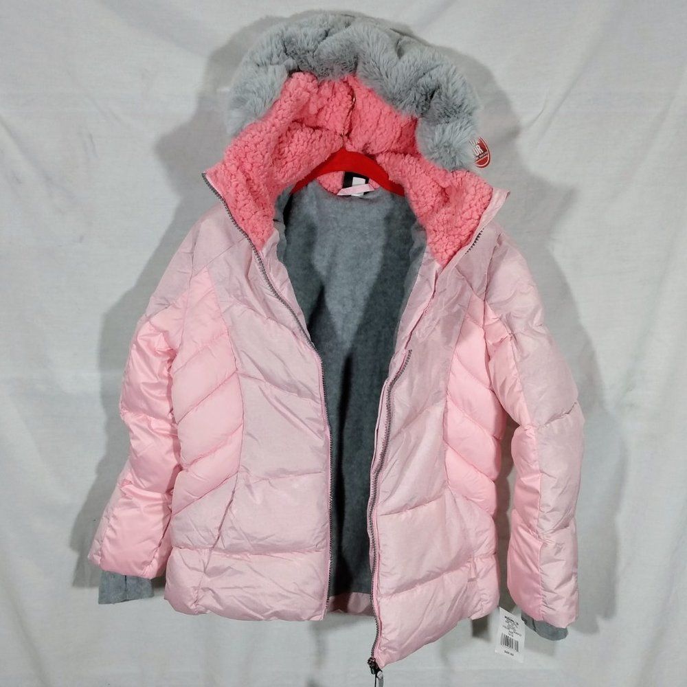 ZeroXposur Girls Amelia Puffer Jacket-Quartz-14/16-New with Tags