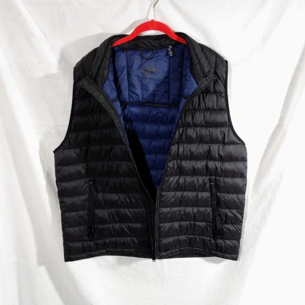 Docker's Quilted Puffer Vest-Black-XL-New without Tags