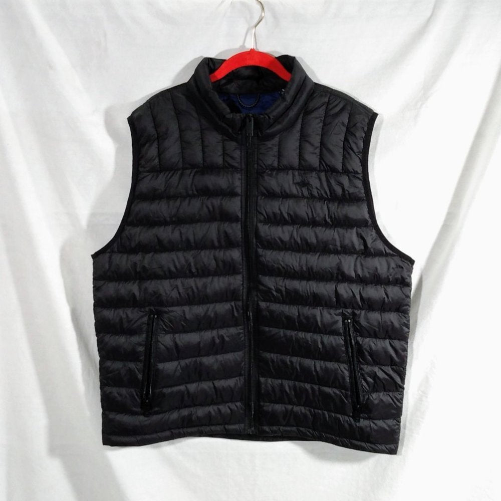 Docker's Quilted Puffer Vest-Black-XL-New without Tags