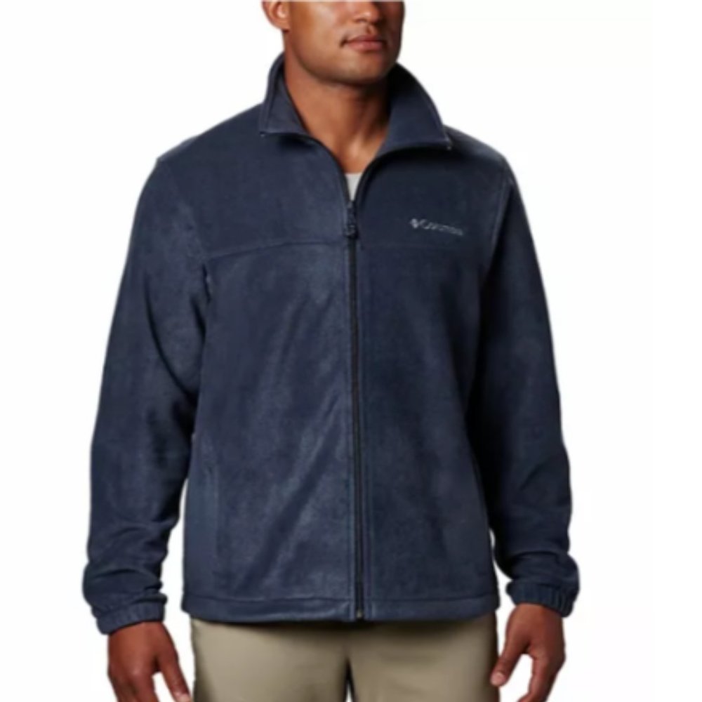 Columbia Steen's Mountain Full Zip Fleece-Collegiate Navy-Large-New without Tags