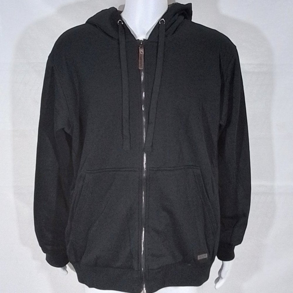 Smith's Workwear Sherpa-Lined Fleece Jacket-2XL-Black-New with Tags