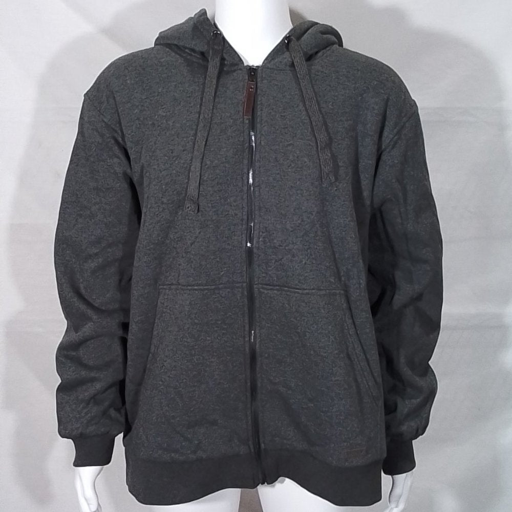 Smith’s Workwear Sherpa Lined Fleece Jacket-Graphite Grey-2XL-New with Tags