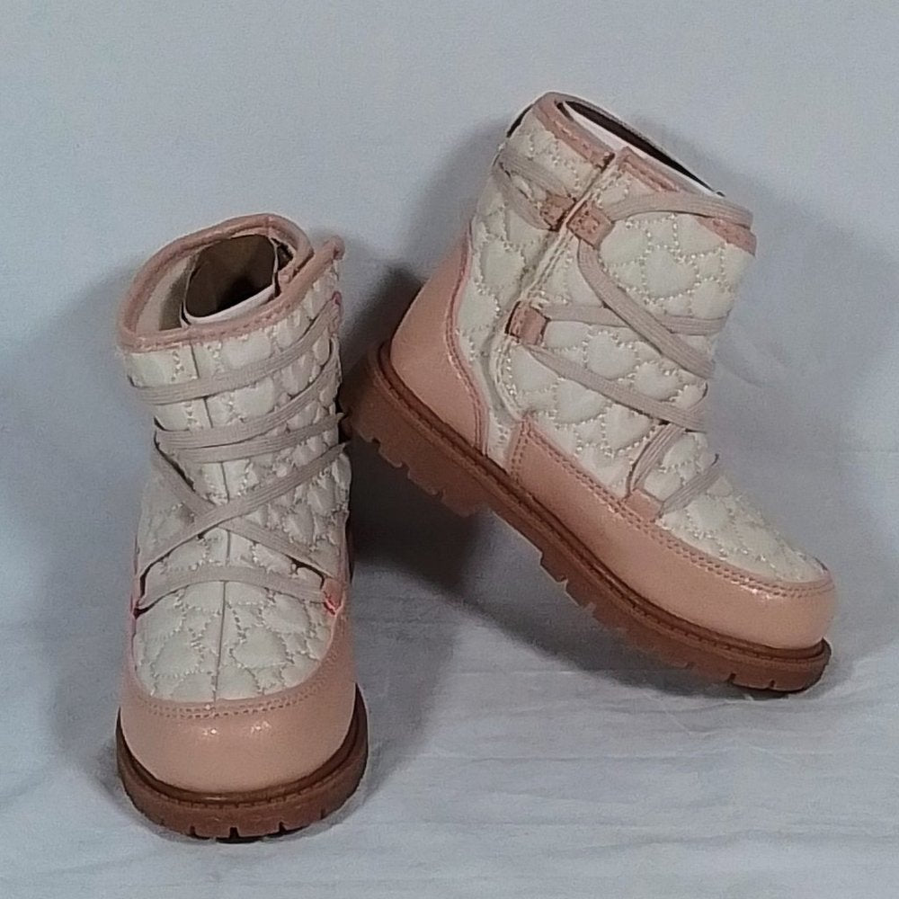 Carter's Girls Tayla Boot-Ivory-Toddler 10-New with Box