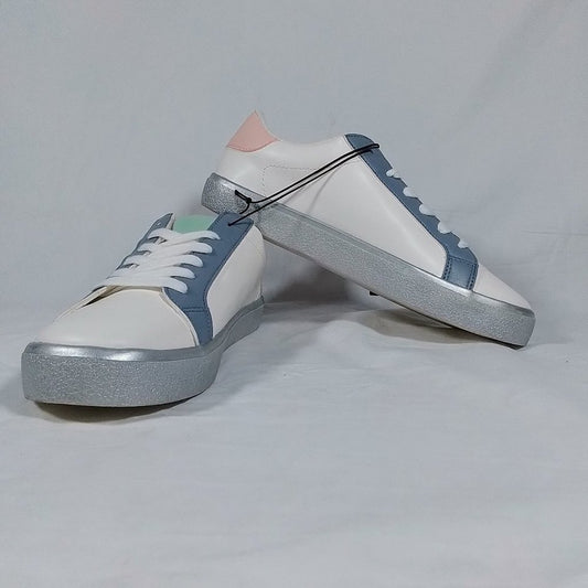 No Boundaries Women's Low Top Star Sneaker-Multicolor-Size 9-NWT-Lace Up