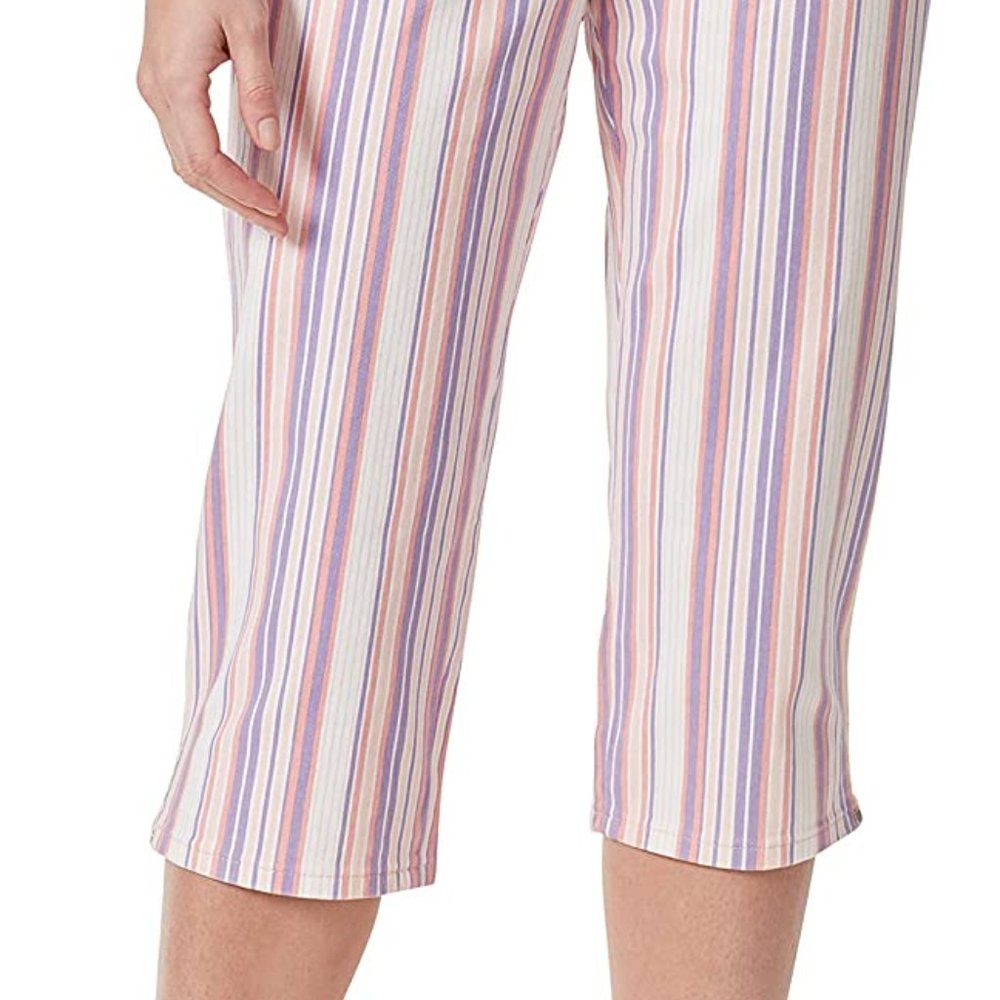 Gloria Vanderbilt Women's Amanda Capri Jean-Ribbon Pink-Various Sizes-NWT