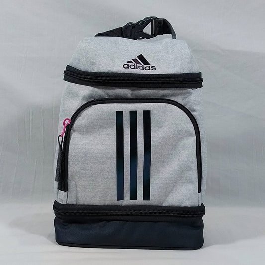 Adidas Excel Lunch Bag-NWOT-Insulated-White/Multi/Onix-GA5158-Zip closures