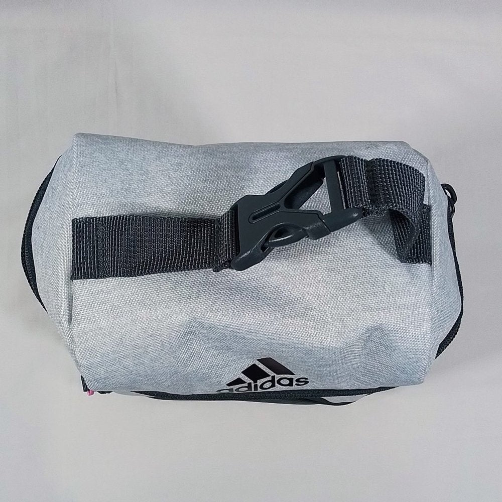 Adidas Excel Lunch Bag-NWOT-Insulated-White/Multi/Onix-GA5158-Zip closures