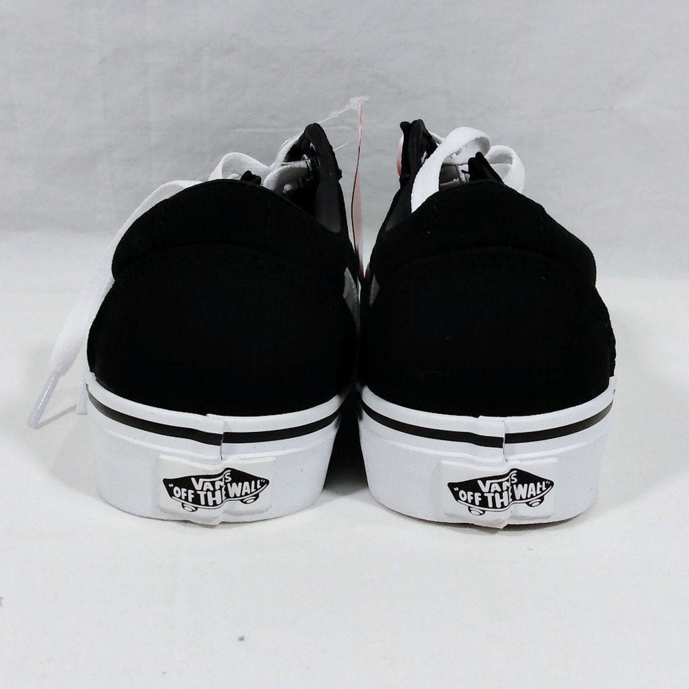 VANS Ward Canvas Women's Shoes - Various Sizes - Black/White - New in Box