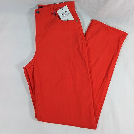Gloria Vanderbilt Amanda Classic Women's Jeans-Red-Various Sizes-New with Tags