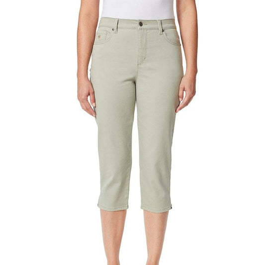 Gloria Vanderbilt Amanda Capri Women's Pants-Frosted Glass-Various Sizes-NWT