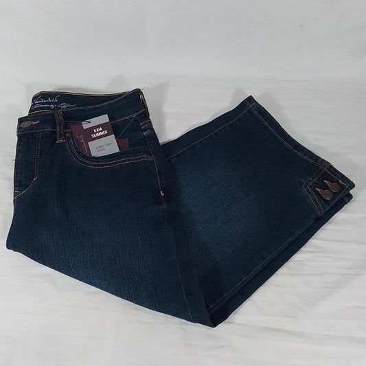 Gloria Vanderbilt Women's Kaia Denim Skimmer Shorts-Killington-Various Sizes-NWT