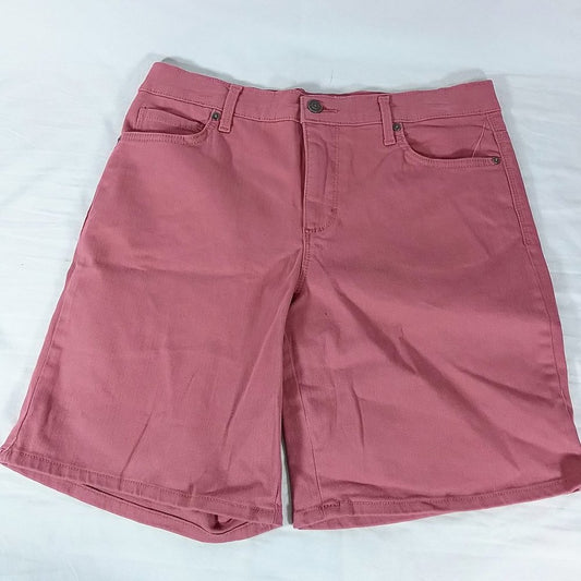 Gloria Vanderbilt Women's Amanda Relaxed Shorts-Camelia-Various Sizes-NWT