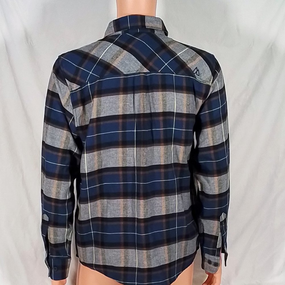 Alpine Design Brushed Flannel Long Sleeve Shirt-Mt. Evans Navy-Various Sizes-NWT