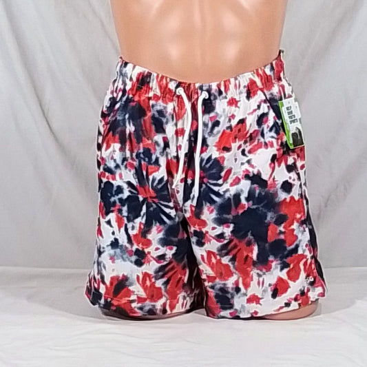 Men's Lifestyle 6" Loose Fit Short Americana Tie Dye-Various Sizes-New with Tags