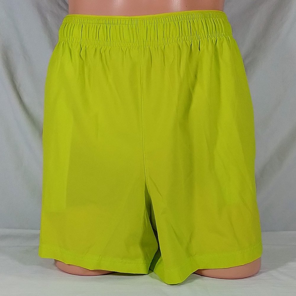 Men's 5 inch Stride Running Shorts-Iced Citron-Various Sizes-New with Tags