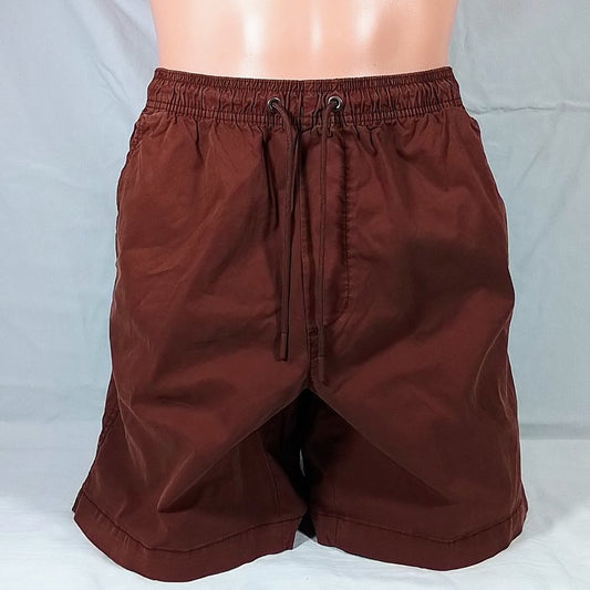 VRST Men's 7 Inch Inseam Easy Shorts-Earth Brown-Drawstring-Size XL-New with Tag