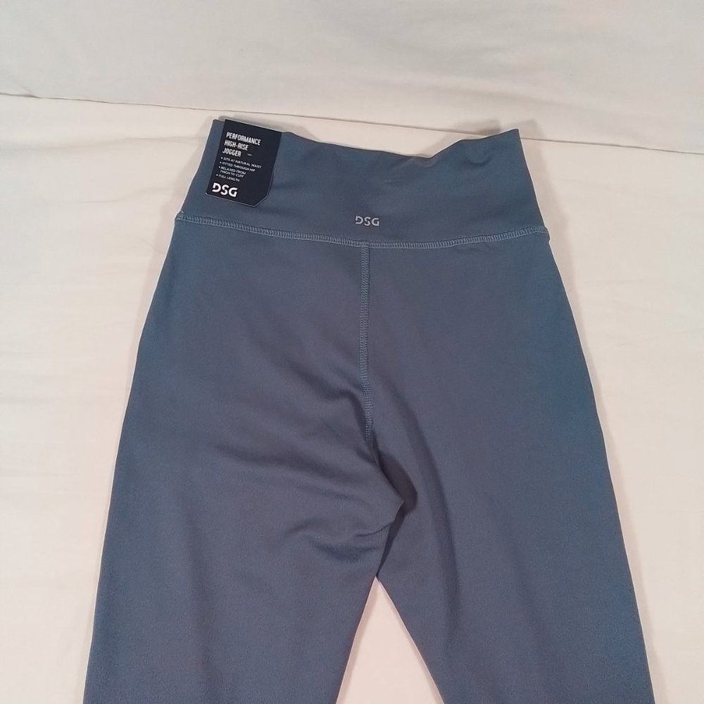 Girls' Knit Jogger Pants-Leggings-Grey-Shark Bite-Various Sizes-New with Tags