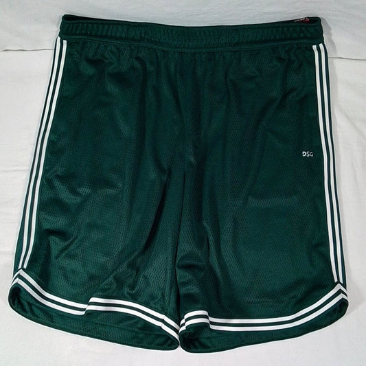 Twitch + Allison Men's Mesh Pocket Basketball Shorts-Varsity Green-Various Sizes