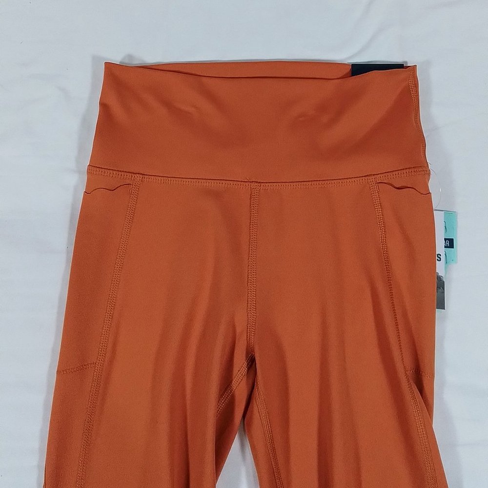 Girl's Performance High Rise 7/8 Tight/Legging-Grounded Orange-Various Sizes-NWT