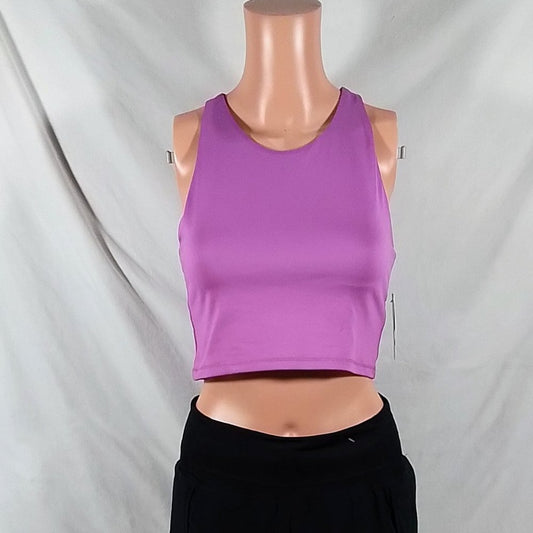 Girl's T-Back Shelf Bra Tank Top-Lilac Fields-Various Sizes-New with Tags