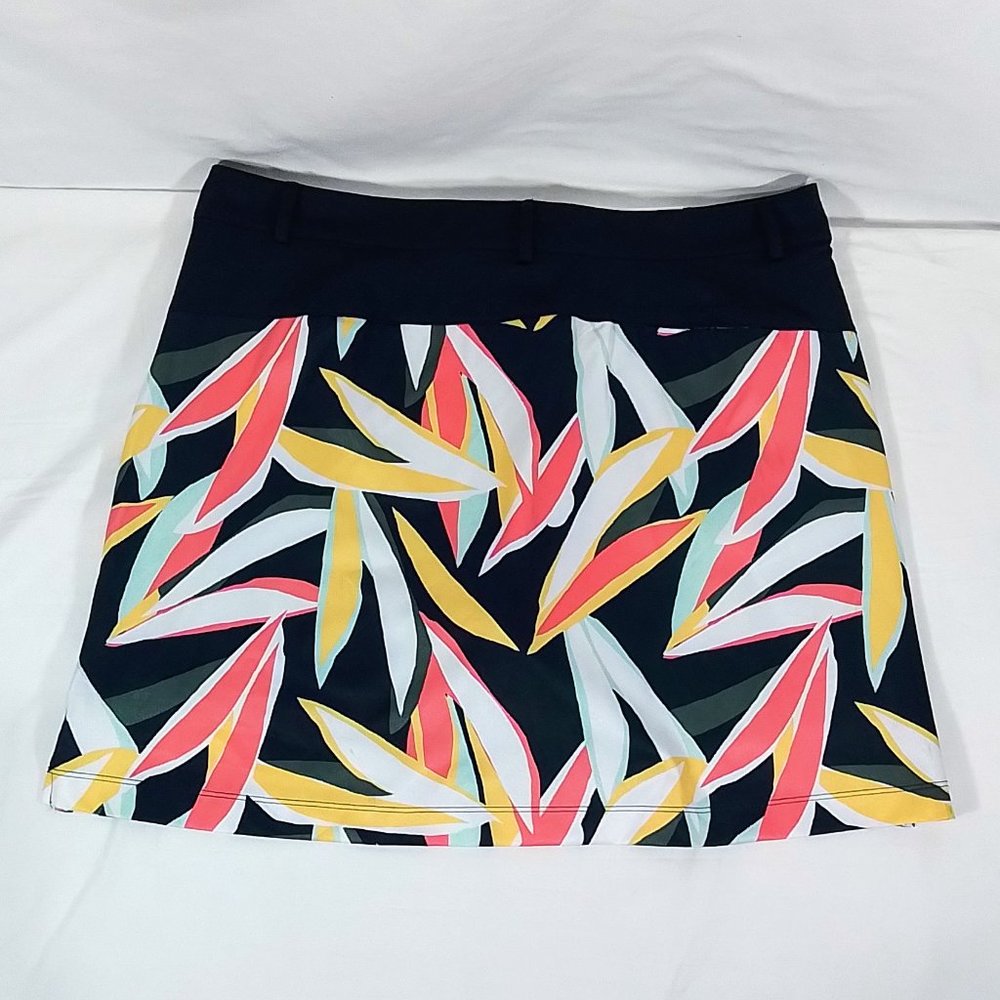 Lady Hagen Traditional Skort-Desert Getaway-Retro Leaf Dark Navy-Various Sizes