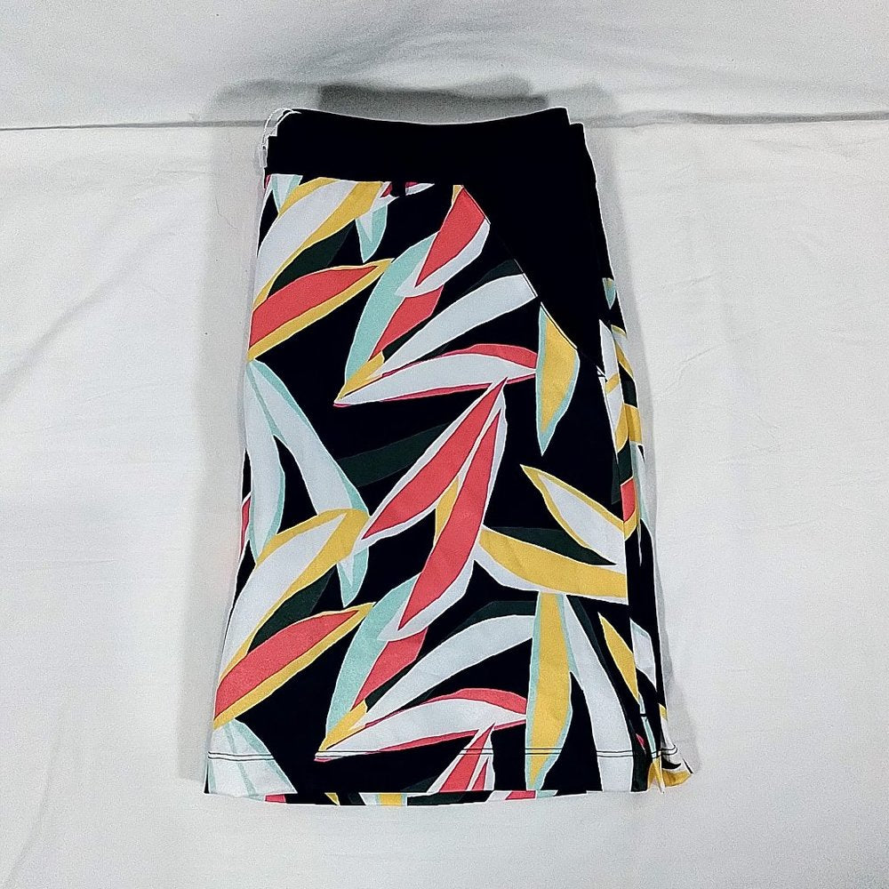 Lady Hagen Traditional Skort-Desert Getaway-Retro Leaf Dark Navy-Various Sizes