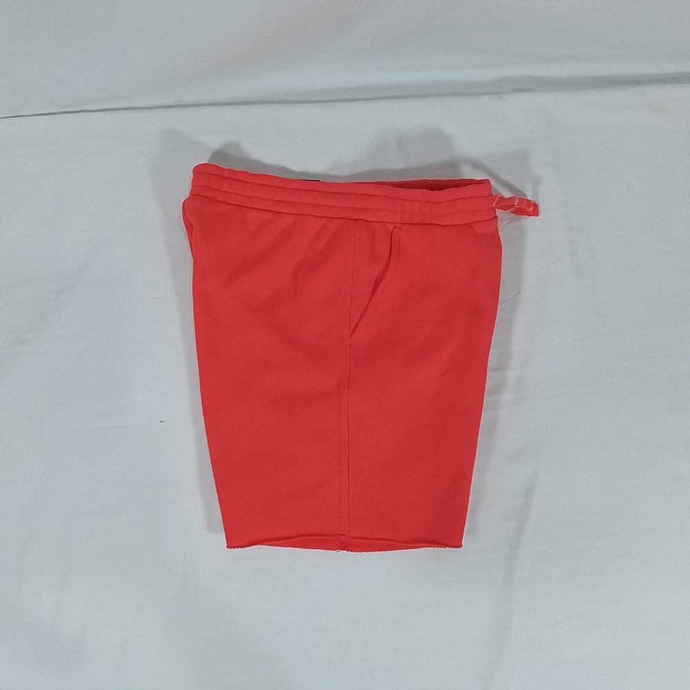 Boy's  French Terry Fleece Short  Blazin Coral-Various Sizes-New with Tags