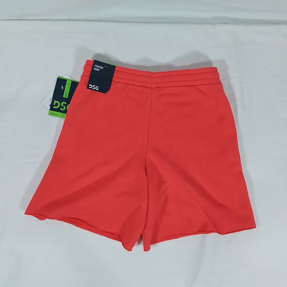 Boy's  French Terry Fleece Short  Blazin Coral-Various Sizes-New with Tags