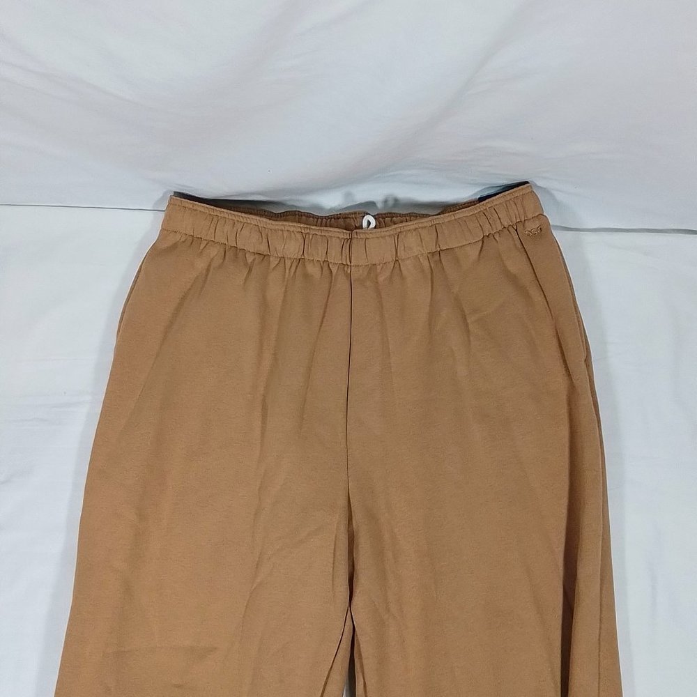 Women's Boyfriend Fleece Oversized Cinch Pants-Sahara Sand-Various Sizes-NWT