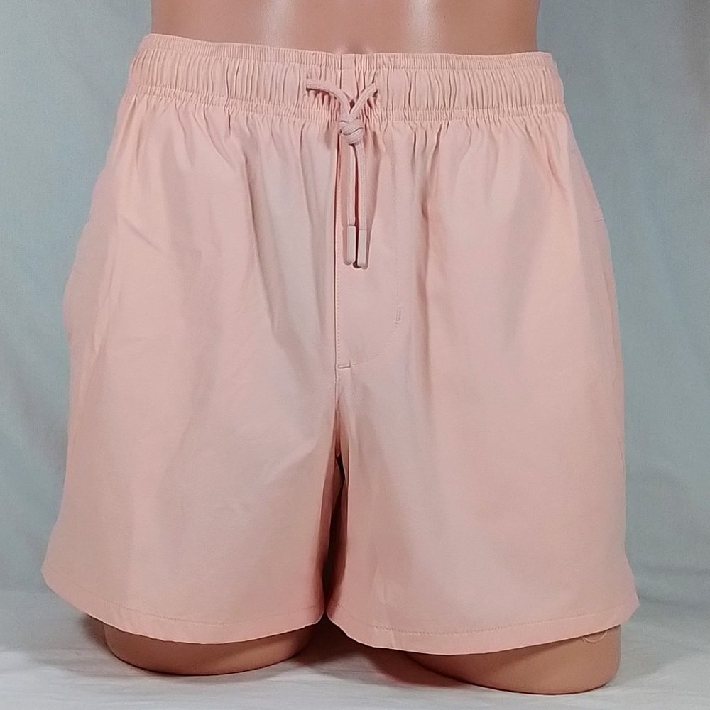 VRST Men's Woven Nylon Everyday Shorts-Sun Kissed Pink-Various Sizes-NWT