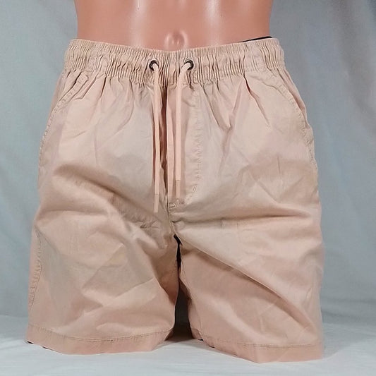 VRST Men's 7" Easy Shorts-Drawstring-Minimal Pink-Various Sizes-New with Tags