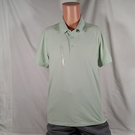 VRST Men's Short Sleeve Pique Polo  Muted Mint Green-Various Sizes-New with Tags