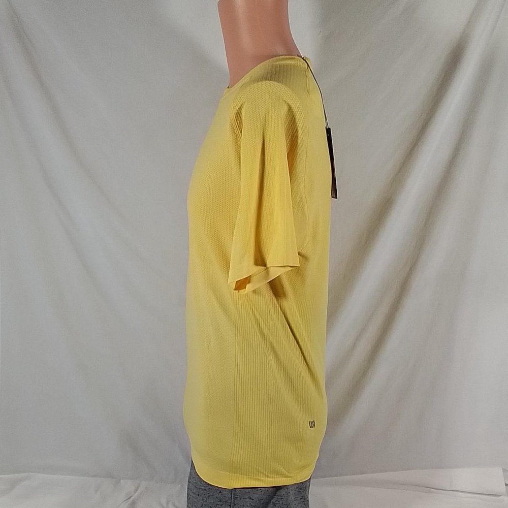 Men's VRST Circuit Seamless Short Sleeve Tee Lightbeam Yellow-Various Sizes-NWT