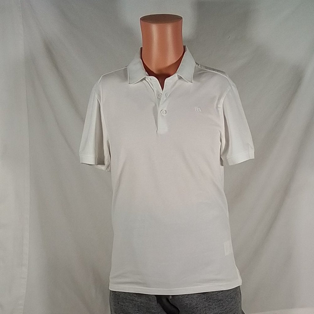 VRST Men's Short Sleeve Pique Polo Pure White-Various Sizes- New with Tags