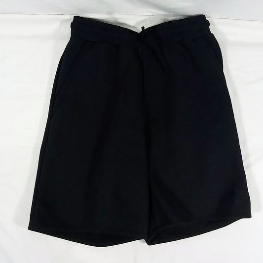 Adidas Men's Sportswear Studio Lounge Fleece Shorts-Black-Various Sizes-NWT