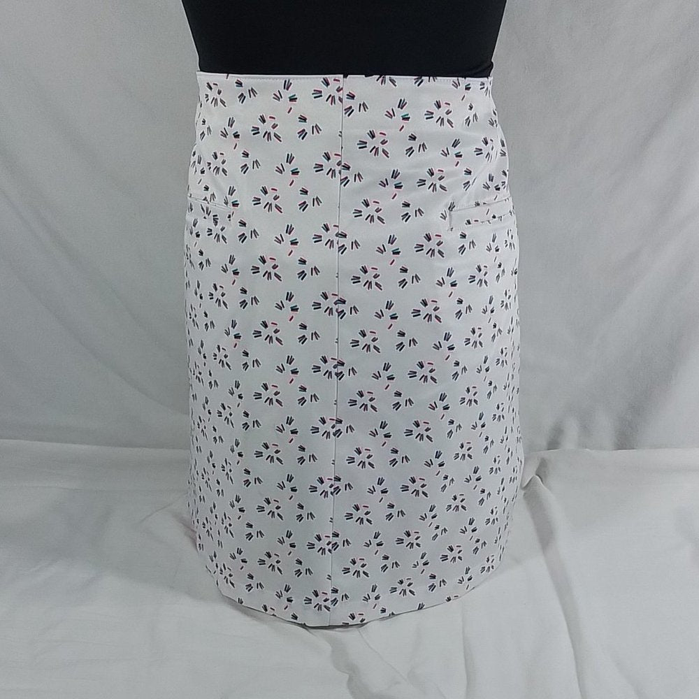 Women's Lady Hagen 17" Americana Wrap Skort Sparklers White-Various Sizes-NWT