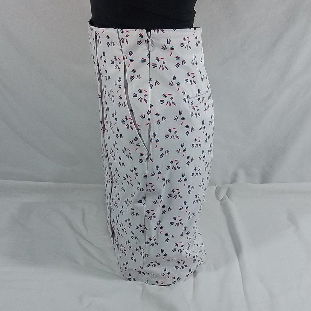 Women's Lady Hagen 17" Americana Wrap Skort Sparklers White-Various Sizes-NWT