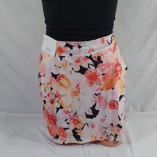 Women's Lady Hagen Cocktail Hour 16" Flounce Golf Skort Watercolor-Various Sizes