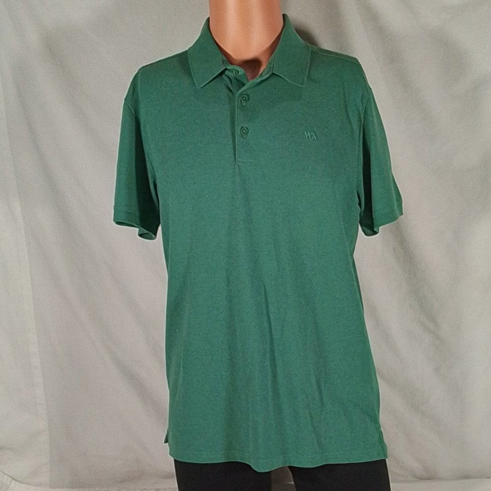 Men's VRST Short Sleeve Pique Polo Serene Green-Various Sizes -New with Tags