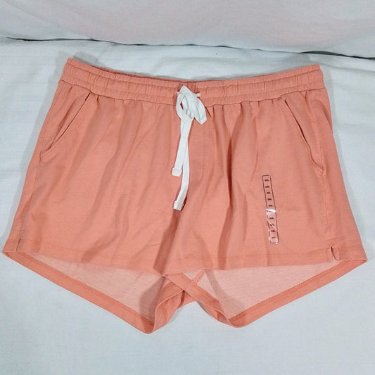 Women's Alpine Design Fleece Shorts-Summer Peach-Various Sizes-New with Tags