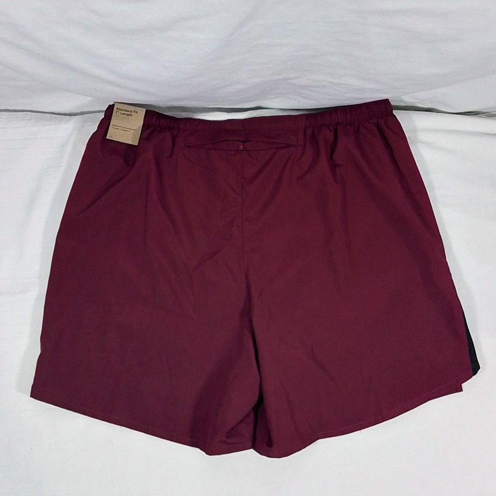 Men's Nike Dri-FIT Challenger 7" Brief-Lined Versatile Shorts-Rosewood-2XL-NWT