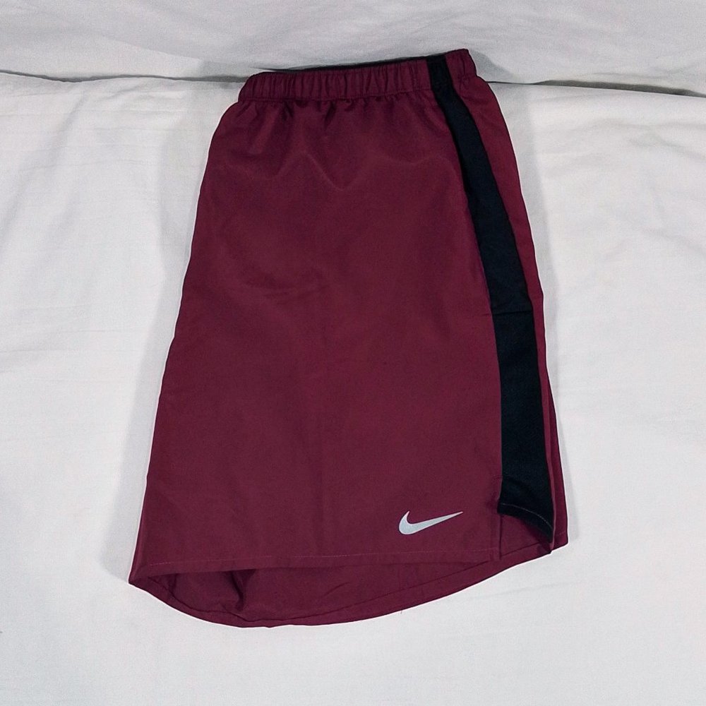 Men's Nike Dri-FIT Challenger 7" Brief-Lined Versatile Shorts-Rosewood-2XL-NWT