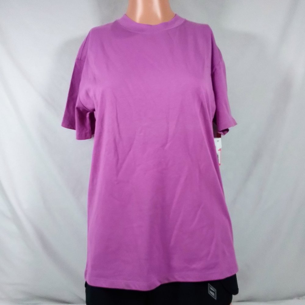 Women's Twitch + Allison Oversized SS T-Shirt-Lilac Fields-2XS-New with Tags