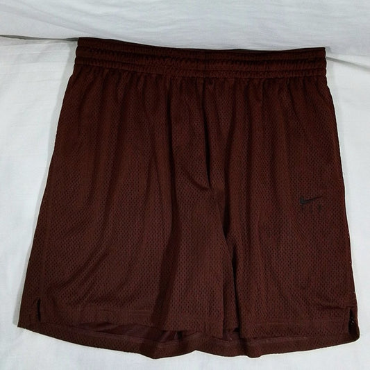 Women's Nike Swoosh Fly Basketball Shorts-Night Maroon-Size XL-New with Tags